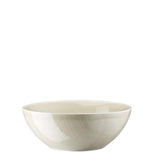 Rosenthal Servierschüssel »Mesh Colours Cream Schüssel 24 cm«, Porzellan, (1-tlg)