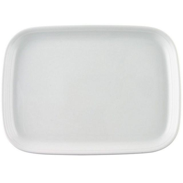 Thomas Porzellan Servierplatte »Trend Weiß Platte 38 cm«, Porzellan, (1-tlg)