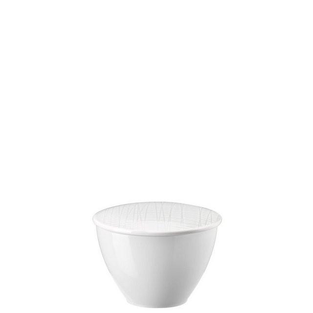 Rosenthal Zuckerdose »Mesh Weiß Zuckerdose«, Porzellan, (2-tlg)