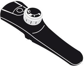 Deckelgriff Sicomatic econtrol 18+22 cm