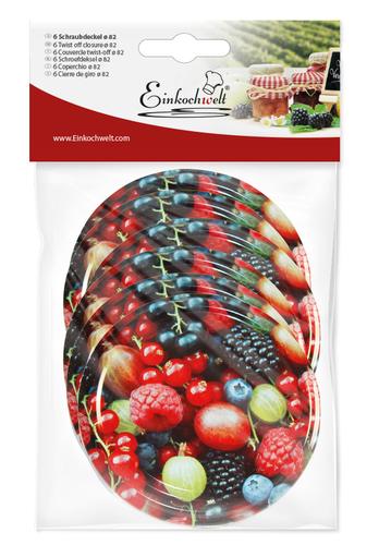 Twist-off Deckel 'Beeren'
