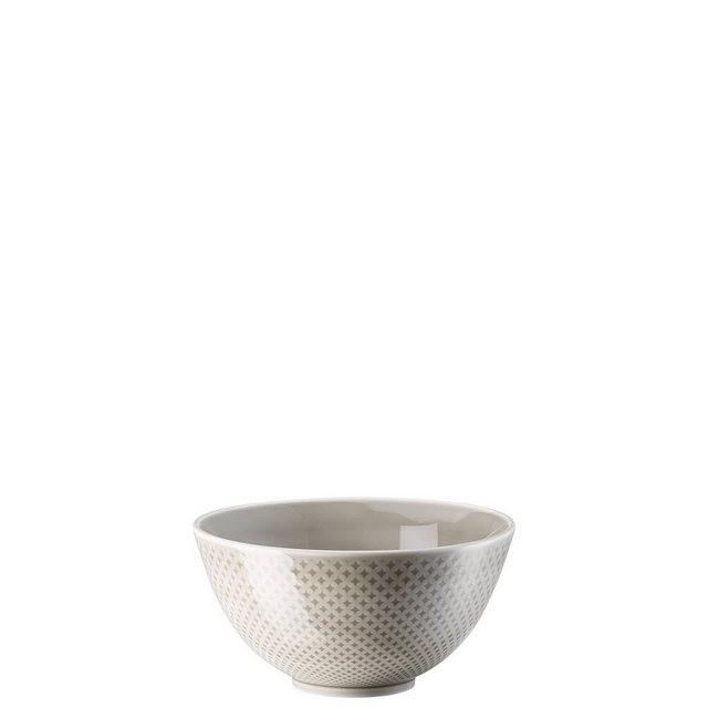 Rosenthal Servierschale »Junto Pearl Grey Schale 15 cm«, Porzellan, (1-tlg)