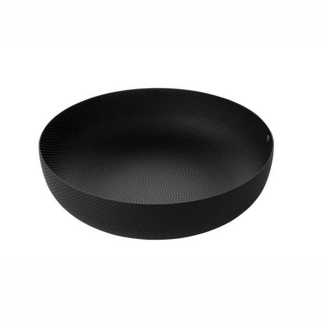 Alessi Alessi Schale mit Metallic-Relief schwarz - Größenwahl, Alessi Schale mit Metallic-Relief schwarz