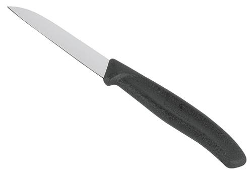 Gemüsemesser SwissClassic, 8 cm, rot rostfreier Stahl