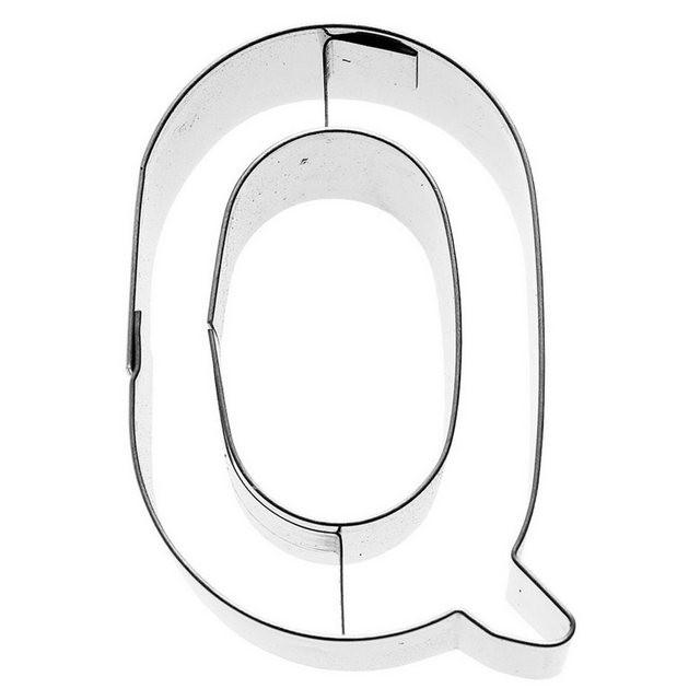 Birkmann Ausstechform »Buchstabe Q«, Edelstahl