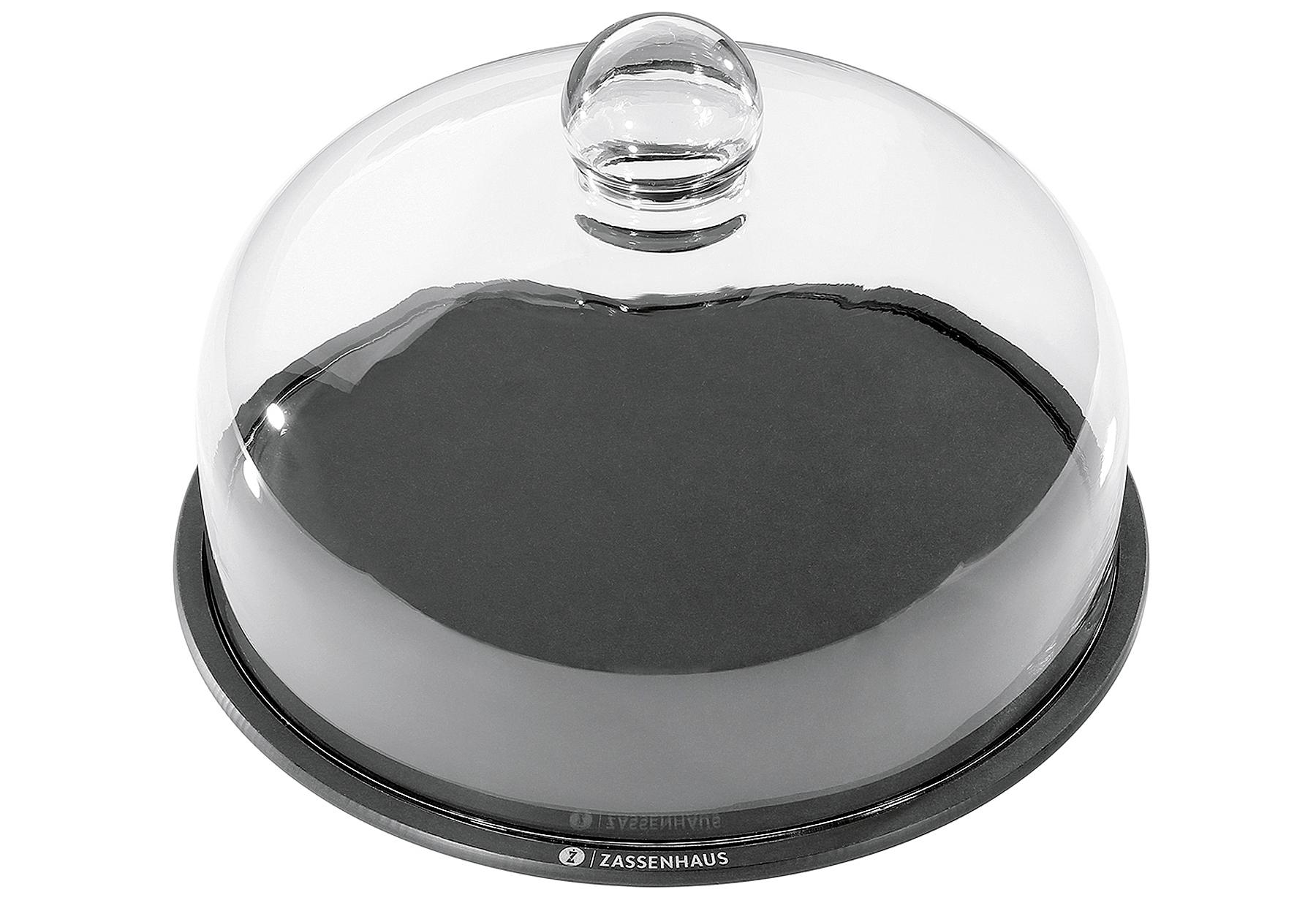 Käseglocke mit Glasdeckel