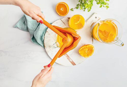 Orangenpresse