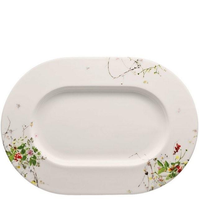 Rosenthal Servierplatte »Brillance Fleurs Sauvages Platte 34 cm«, Porzellan, (1-tlg)