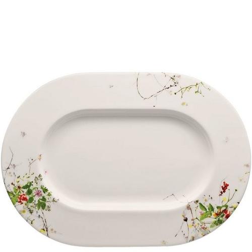 Rosenthal Servierplatte »Brillance Fleurs Sauvages Platte 34 cm«, Porzellan, (1-tlg)