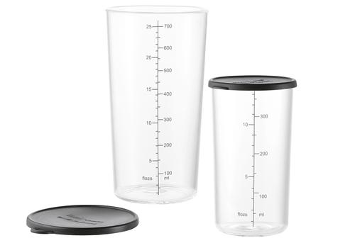 Becherset Glas zu Zauberstab 700 und 400 ml