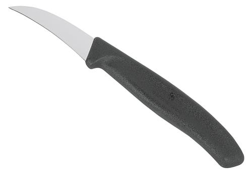 Tourniermesser SwissClassic, 6 cm, schwarz rostfreier Stahl