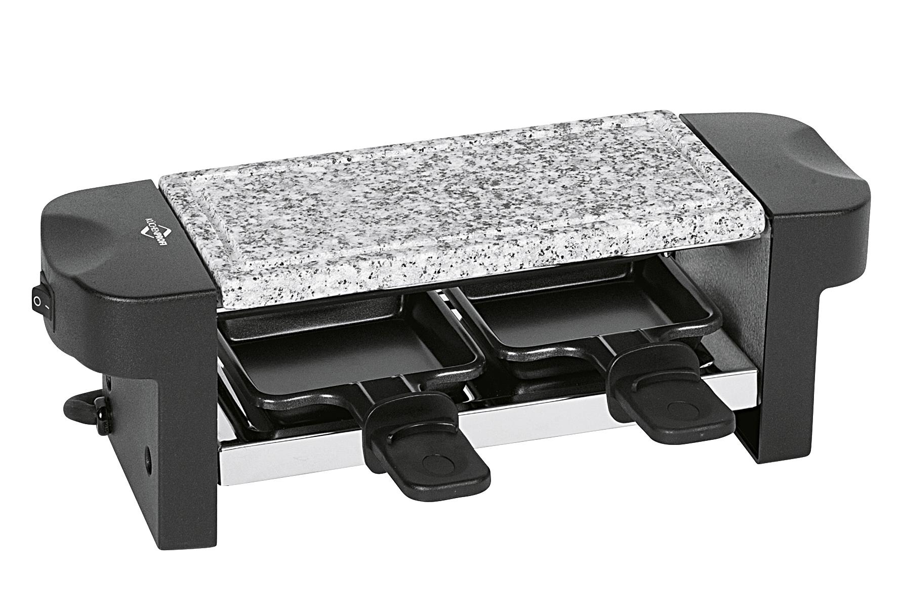 Raclette 'Hot Stone Duo' 4-teilig