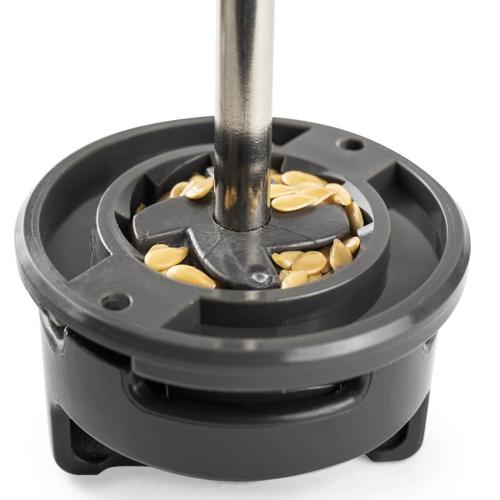 Leinsamenmühle ISEN Buchenholz, Metall, MBS-Kunststoff, H 13 cm natur