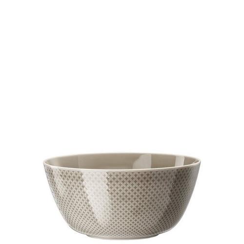 Rosenthal Schüssel »Junto Pearl Grey Schüssel 22 cm«, Porzellan, (1-tlg)