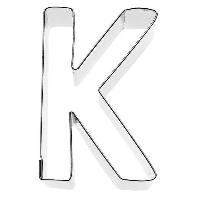 Birkmann Ausstechform »Buchstabe K«, Edelstahl