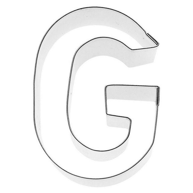 Birkmann Ausstechform »Buchstabe G«, Edelstahl