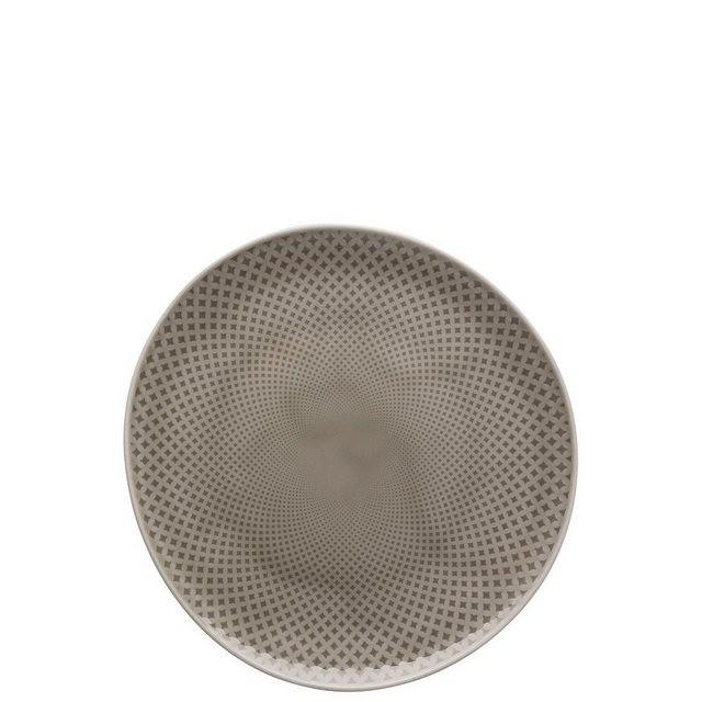 Rosenthal Speiseteller »Junto Pearl Grey Teller flach 22 cm«, (1 Stück)