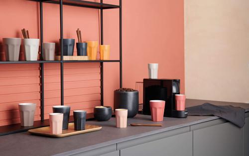 ASA Becher Ti Amo Colore Espresso - black iron