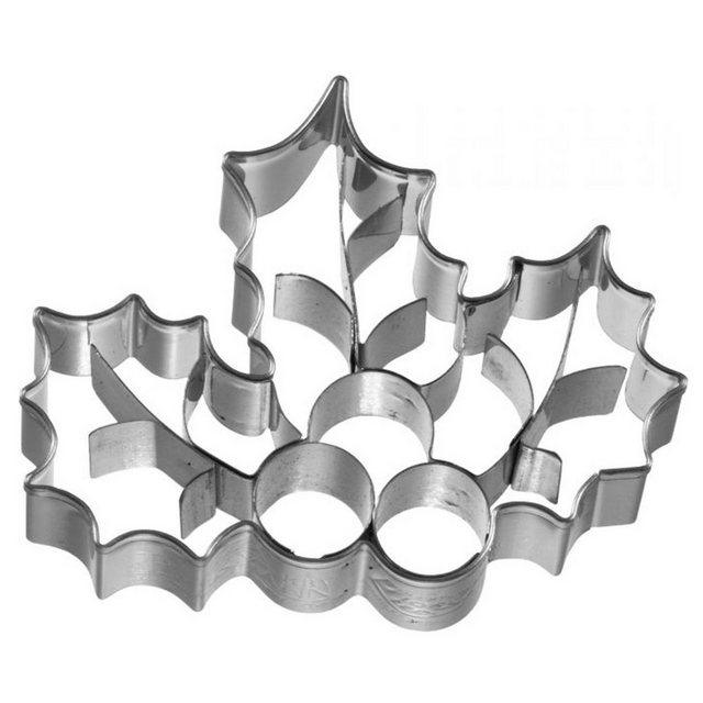 Birkmann Ausstechform »Ilex 7 cm«, Edelstahl