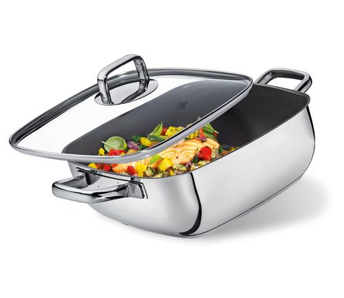 Gourmetpfanne PISA quadratisch, hoch 28 x 28 cm COOK