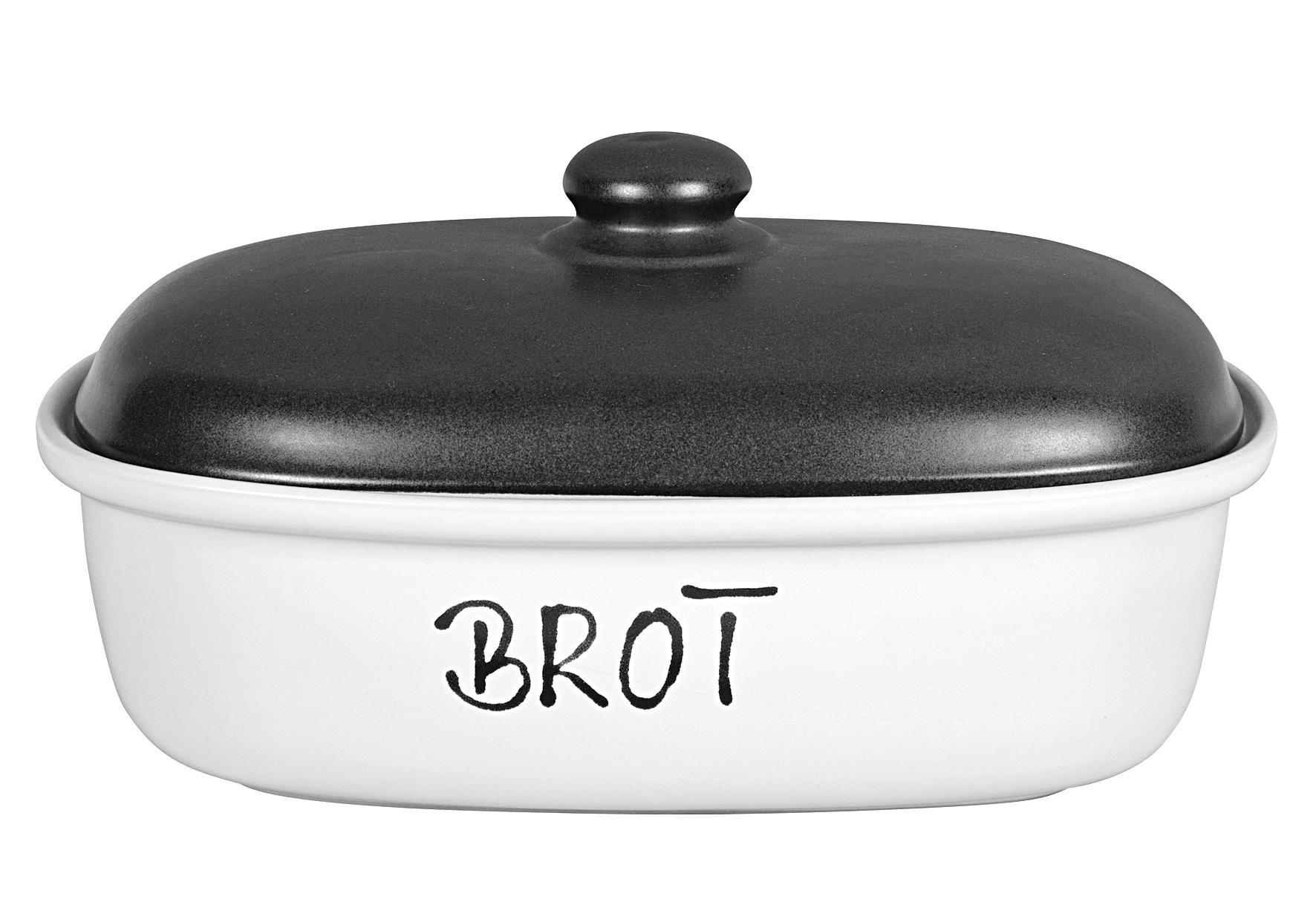 Brottopf Elfe Nero oval 34x23cm