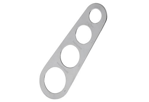 Spaghetti-Maß für 1-4 Portionen, Edelstahl