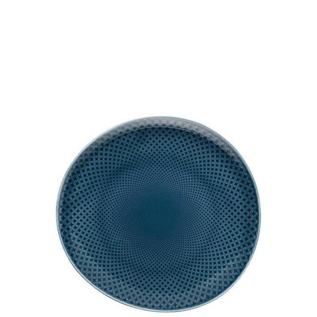 Rosenthal Speiseteller »Junto Ocean Blue Teller flach 22 cm«, (1 Stück)