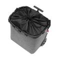 Reisenthel Carrycruiser mit 2 Rollen Frame Twist Shopping 40 Liter Grau|Silber