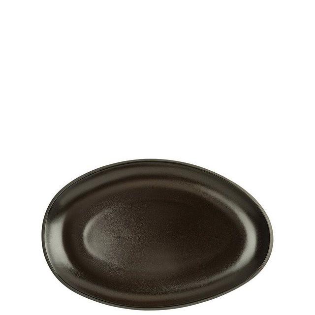 Rosenthal Servierplatte »Junto Slate Grey Platte 25 cm«, Steinzeug, (1-tlg)