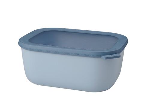 Mepal multischüssel cirqula rechteckig 3000ml - Nordic Blue