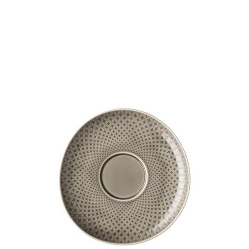 Rosenthal Untertasse »Junto Pearl Grey Cafe au Lait-Unterteller«, (1 Stück)