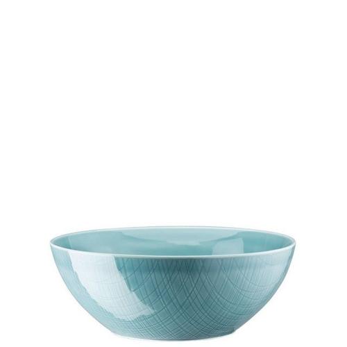 Rosenthal Servierschüssel »Mesh Colours Aqua Schüssel 24 cm«, Porzellan, (1-tlg)
