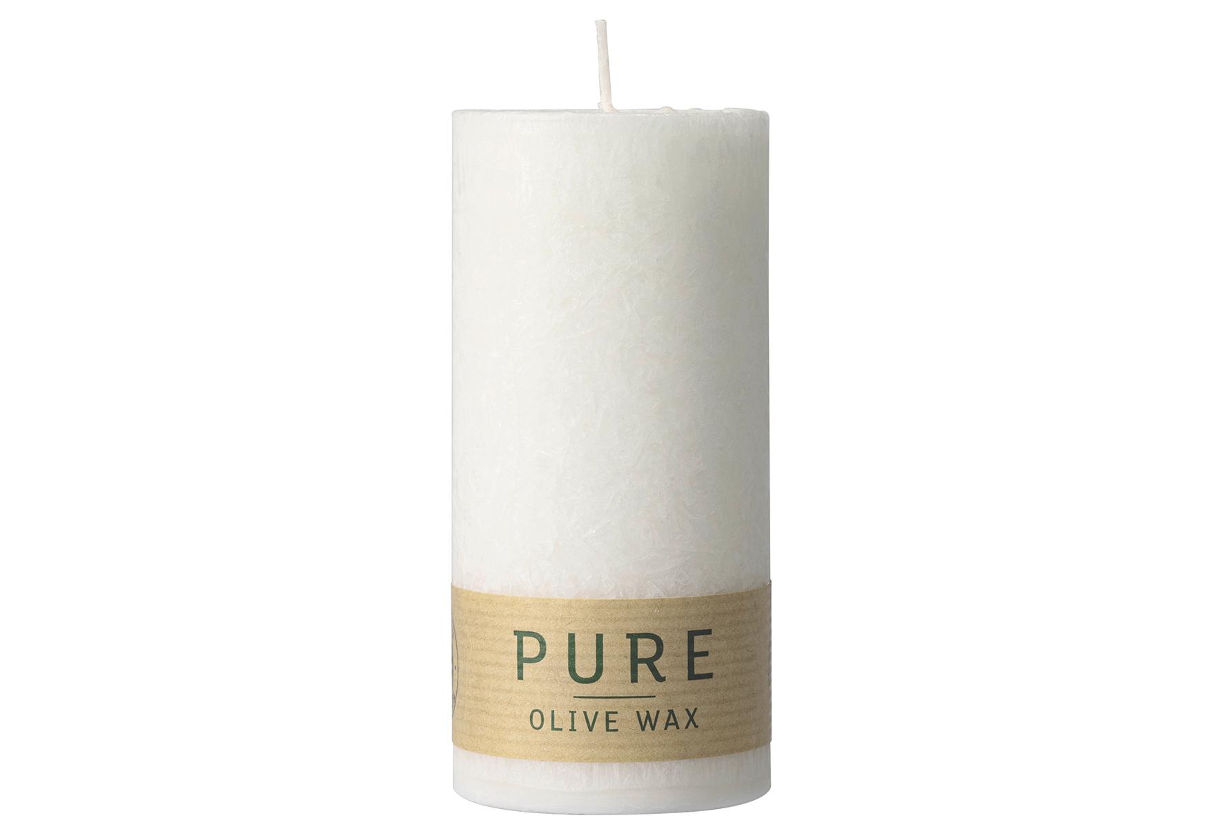 Kerze Pure Olive Wax 130/60mm