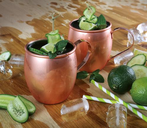 Becher MOSCOW MULE poliert
