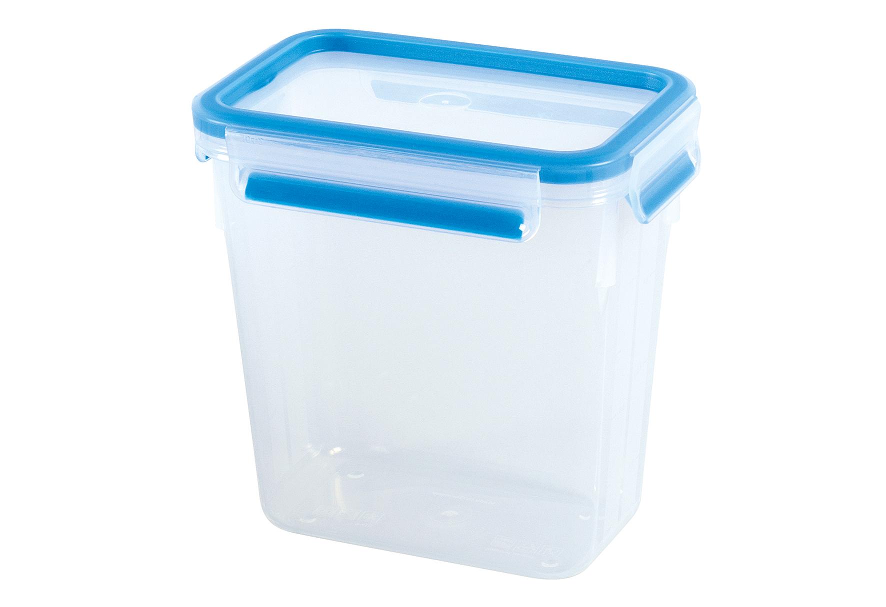 Frischhaltedose Clip & Close 1,6l transparent/blau Kunststoff