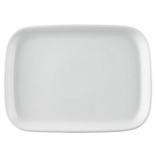 Thomas Porzellan Servierplatte »Trend Weiß Platte 33 cm«, Porzellan, (1-tlg)
