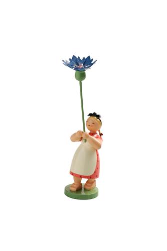 Mädchen mit Kornblume
