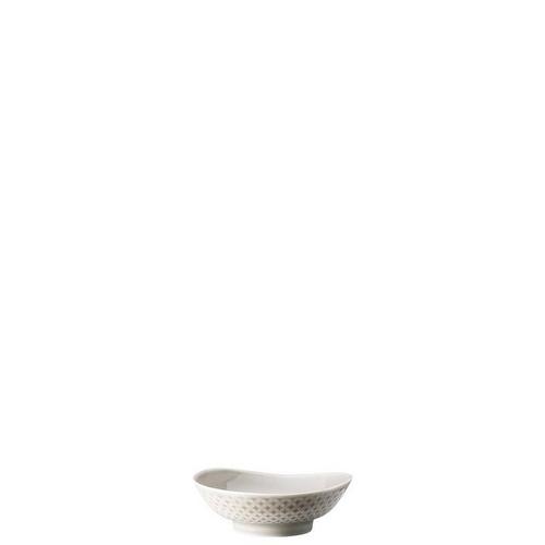 Rosenthal Dipschale »Junto Pearl Grey Bowl 10 cm«, Porzellan, (1-tlg)