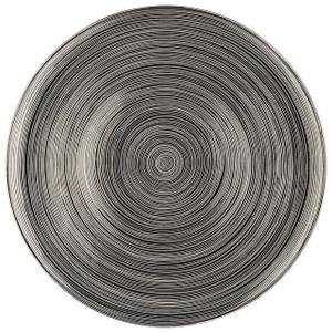 Rosenthal Teller »TAC Gropius Stripes 2.0 titanisiert Platzteller 33 cm«, (1 Stück)