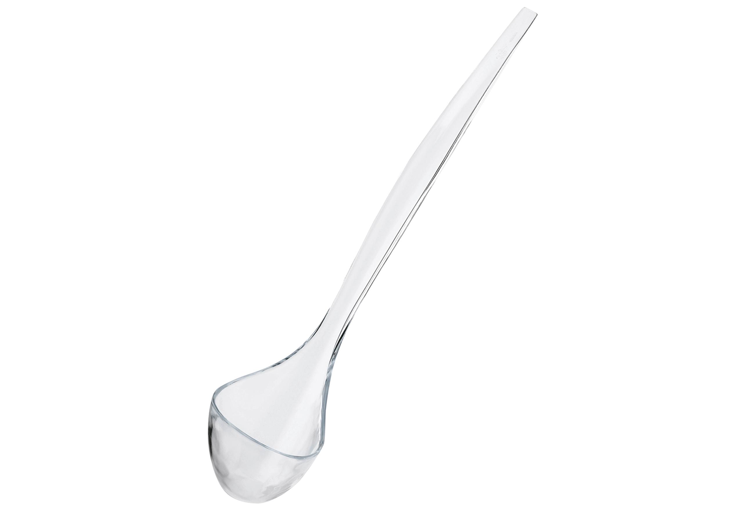 Bowlelöffel Patrice Kunststoff 34 cm transparent