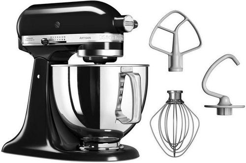 KitchenAid Küchenmaschine Artisan 5KSM125EOB Onyx Schwarz, 300 W, 4,8 l Schüssel