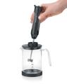 Akku-Milchaufschäumer MS202EU 300 ml Glas schwarz