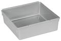 Schubladeneinsatz 15x15x5cm silber