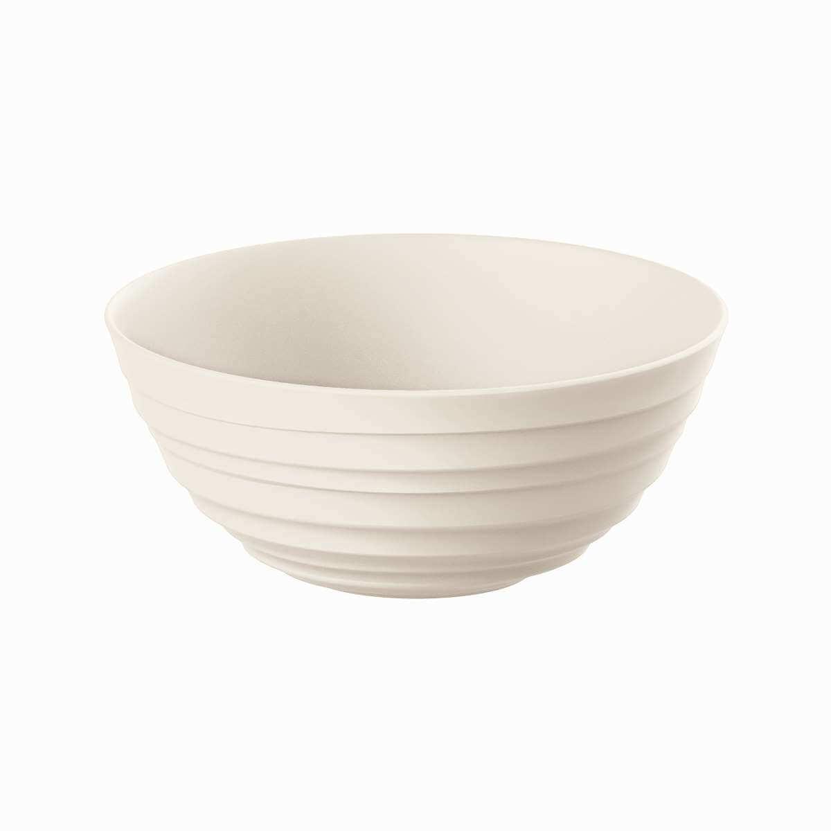 Guzzini Tierra Schüssel L recycled, 25cm - milchweiss