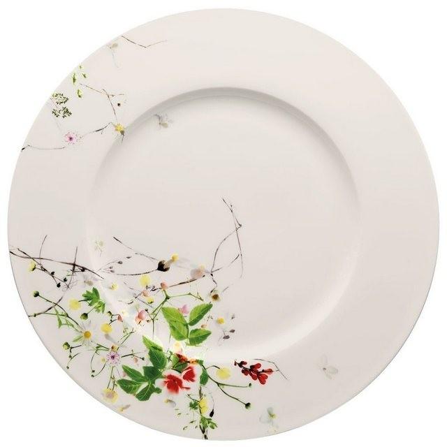 Rosenthal Teller »Brillance Fleurs Sauvages Platzteller 33 cm Fahne«, (1 Stück)