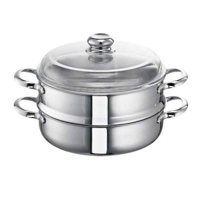 SCHULTE-UFER Dampfgartopf »Alles-Dämpfer Romana i 24cm 012324i«, Edelstahl 18/10