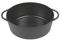 Küchenprofi Provence Bratentopf oval 35cm - schwarz