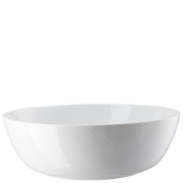 Rosenthal Schüssel »Junto Weiß Schüssel 33 cm«, Porzellan, (1-tlg)