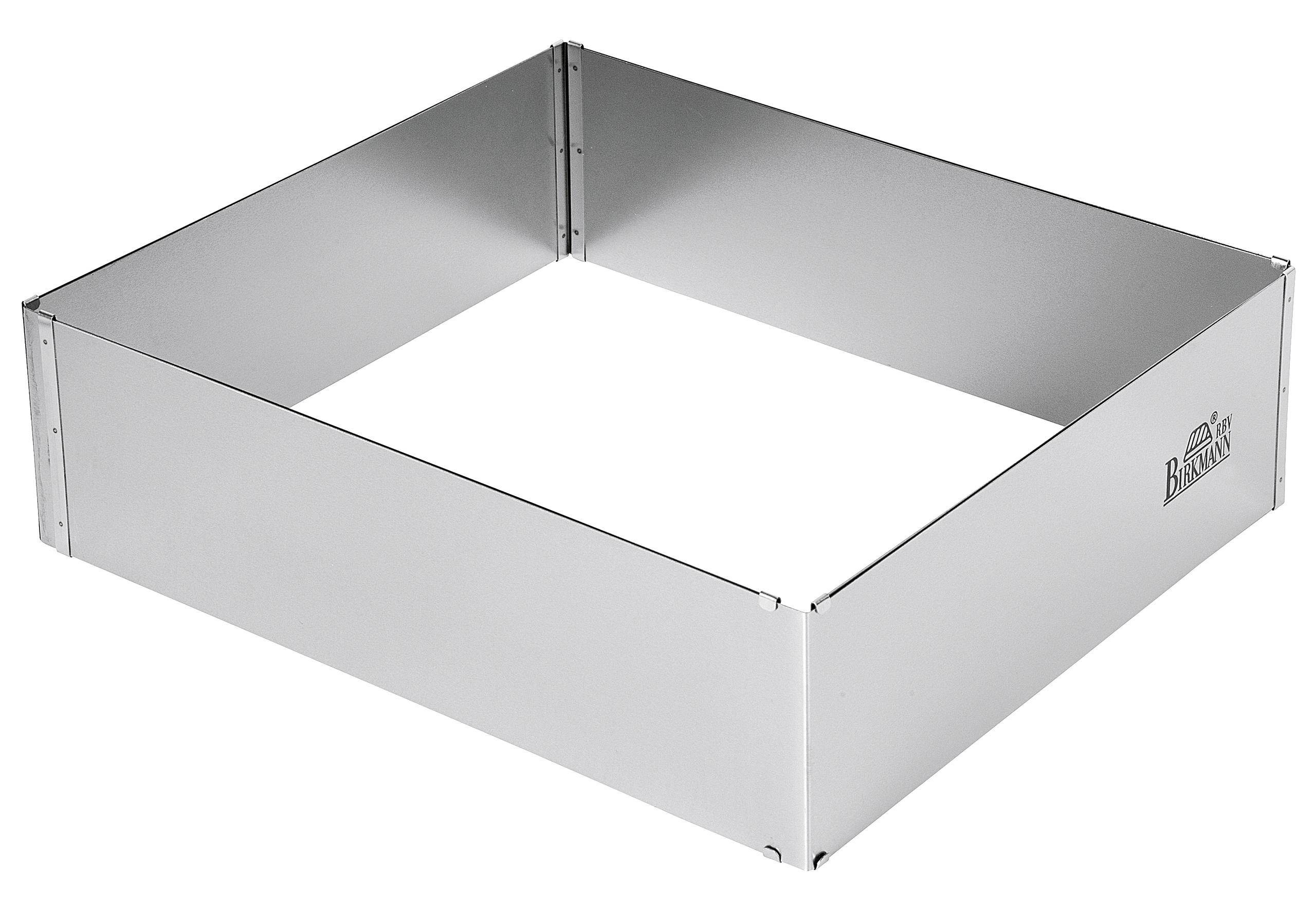 Backrahmen, Easy Baking, 22x25cm, Federbandstahl,verstellbar 43x48cm, mit Skalierung