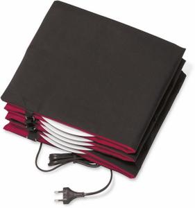 SOLIS OF SWITZERLAND Tellerwärmer Typ 852, King Size, schwarz/rot
